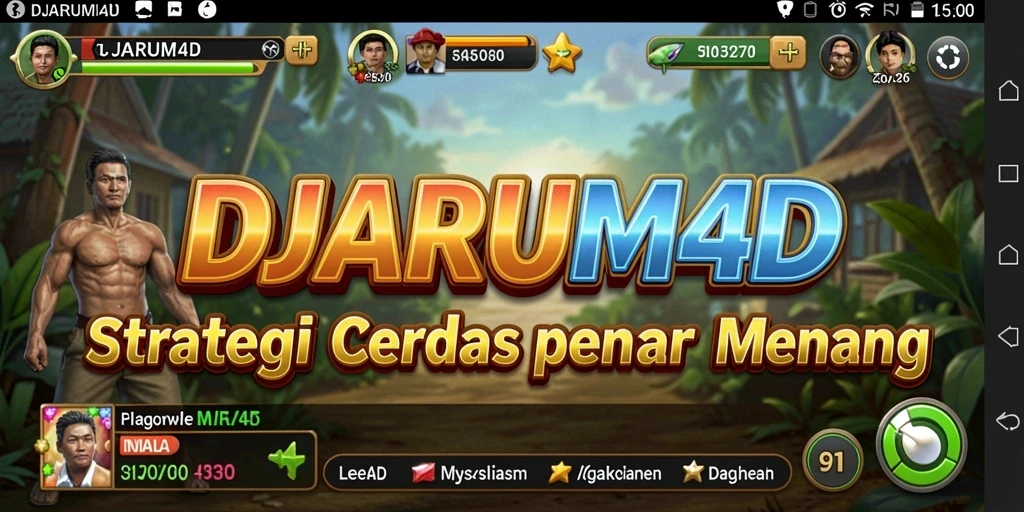Tampilan gameplay strategi mendebarkan di DJARUM4D.