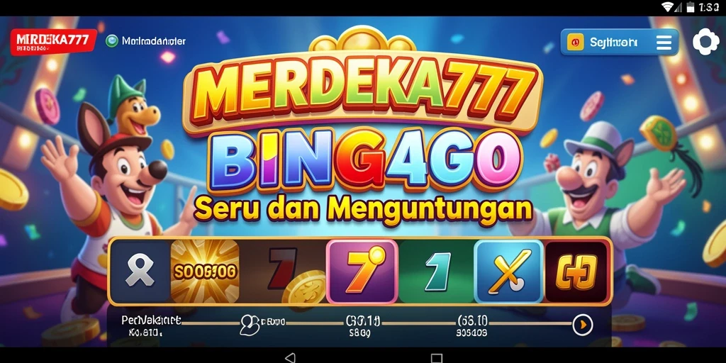 Tampilan screenshot gameplay seru dari MERDEKA777.