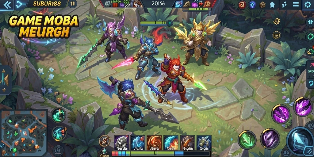Tampilan seru gameplay SUBUR88 yang mendebarkan.