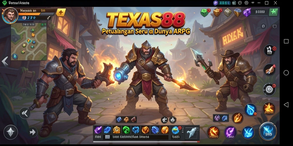Gameplay ARPG yang seru dan menantang di TEXAS88.