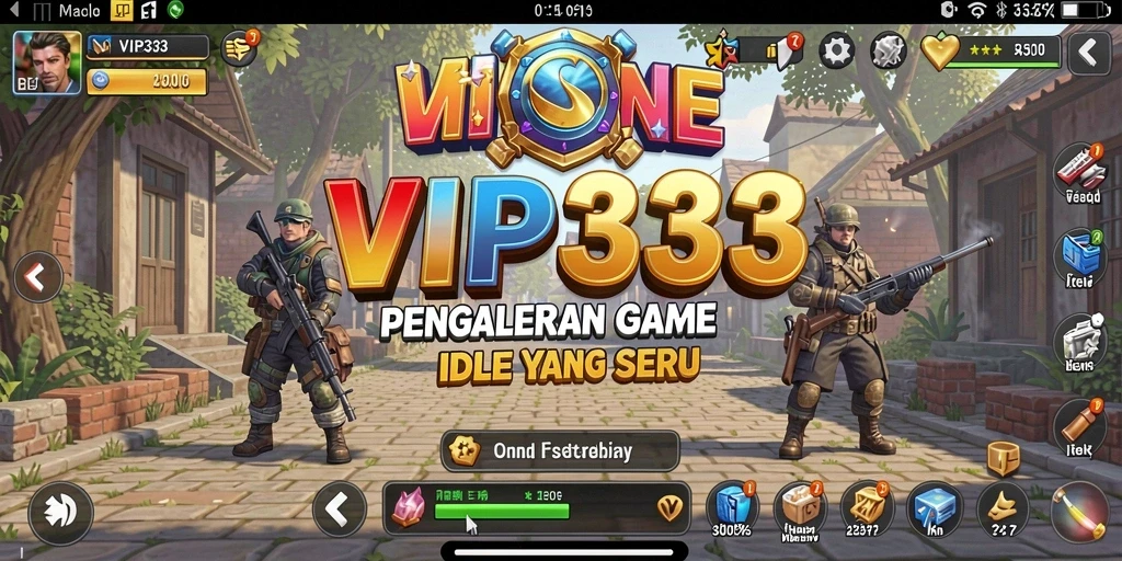 Tampilan menarik dari gameplay Idle yang seru di VIP333.
