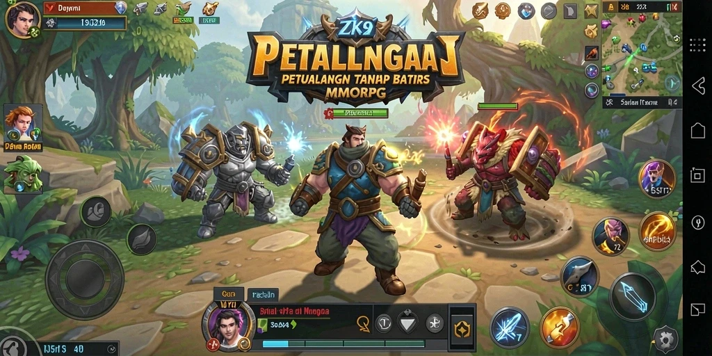 Tampilan gameplay ZK9 yang memikat dan penuh aksi.